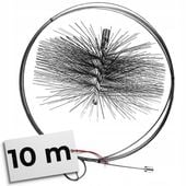 ZESTAW do czyszczenia komina OD DOŁU 10m +SZCZOTKA