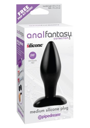 Plug-Afc- Medium Silicone Plug Black na Arena.pl