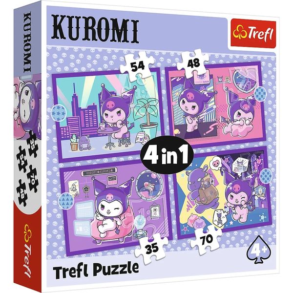 Puzzle 4W1 Dzień Kuromi Hello Kitty 34676 zdjęcie 2
