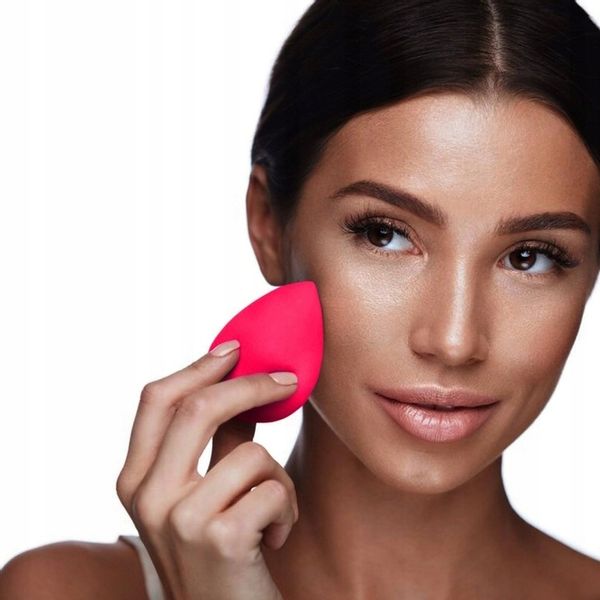 Gąbka Do Makijażu Podkładu Make-Up Blender Sponge Gąbeczka Aplikator Łezka zdjęcie 3