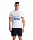 Koszulka męska T-Shirt sportowy Arena Men's T-Shirt Solid Cotton White R.M
