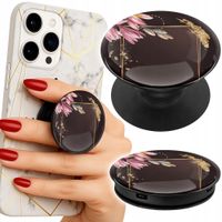Uchwyt do telefonu Popsocket na palce / stojak - KWIECISTE ELEGANCKIE WZORY