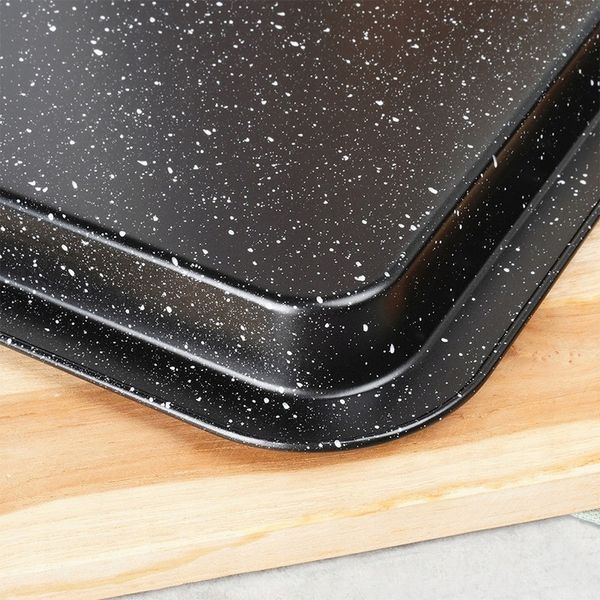 Forma GRANITOWA blacha do pieczenia ciastek warzyw piekarnika 46,5x32,5x2,5 zdjęcie 4