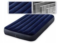 Materac Dmuchany Welurowy Jednoosobowy Łóżko 191x99 Intex 64757 MODEL 2025