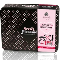 secretplay zestaw 6 elementow red collection - akcesoria wiążące