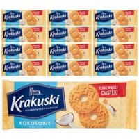 Krakuski Kokosowe Herbatniki 168 g x 12 sztuk