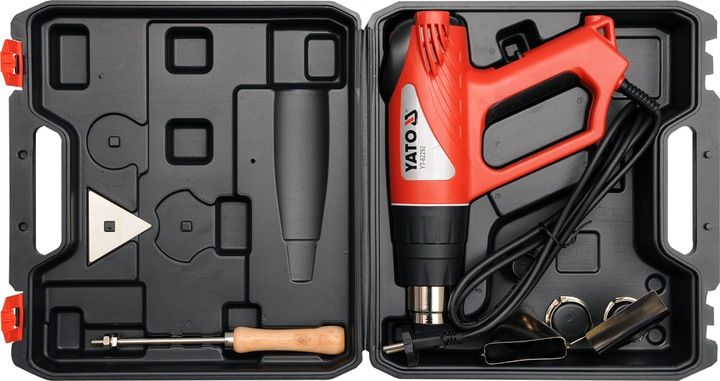 OPALARKA ELEKTRYCZNA PALNIK 2000W WALIZKA LCD YATO zdjęcie 5