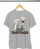 KOSZULKA DZIECIĘCA T-SHIRT - DZIEŃ NIEDŹWIEDZIA POLARNEGO - L 146-152