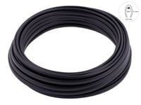 Listwa dekoracyjna rantowa, czarny mat,8 x 6 mm x 20 m