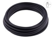 Listwa dekoracyjna rantowa, czarny mat,8 x 6 mm x 20 m