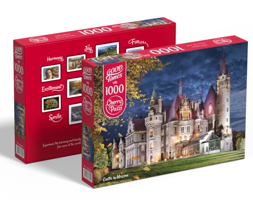 Puzzle 1000 elementów. Zamek w Mosznej 30349 na Arena.pl