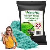 Antymech Siarczan Żelaza 25kg Na Trawnik Mchu Likwiduje Mech Nawóz PREMIUM