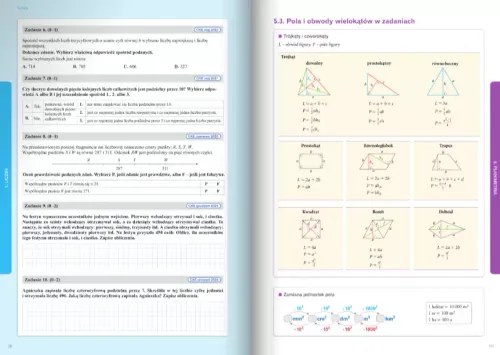 Teraz egzamin ósmoklasisty. Matematyka. Repetytorium. Egzaminy od 2025 r. na Arena.pl