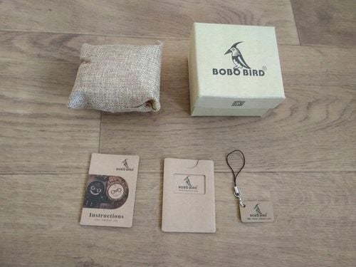 Drewniany Zegarek Bobo Bird Q26-1 Męski Bobobird na Arena.pl