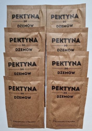 Pektyna do dżemów 30g x 8 sztuk, POLSKA 100% naturalna na Arena.pl