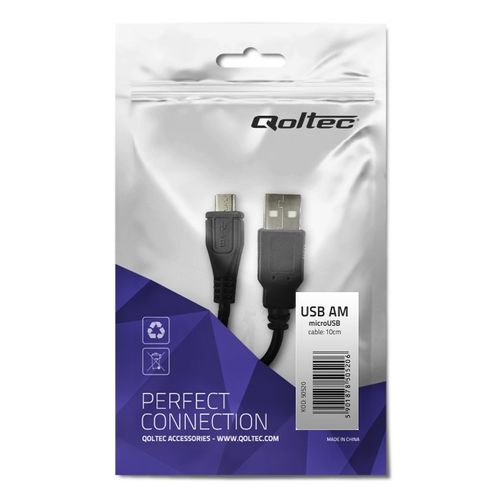 Qoltec Adapter USB A męski | micro USB B męski | 0.1m na Arena.pl