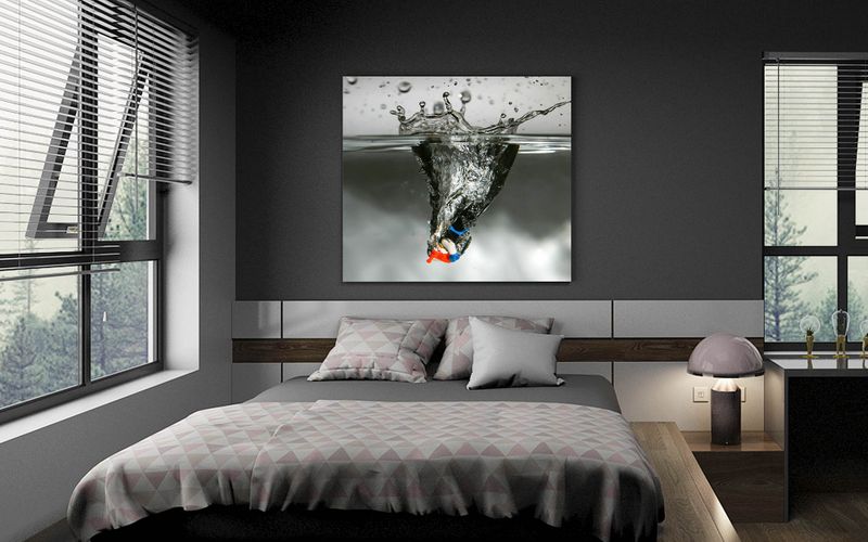 Foto obraz na płótnie "Lego w wodzie" 50x50 zdjęcie 1