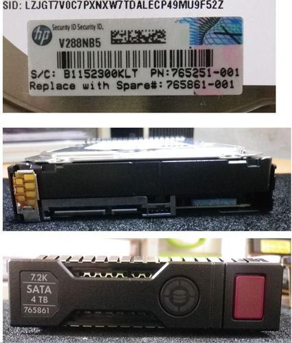 Dysk twardy HP Enterprise 4TB 6G 7.2K 3.5" SATA 512E MDL SC, 765861-001 na Arena.pl