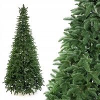 Ekskluzywna Sztuczna Choinka Jodła 100% PE 2D zielona PREMIUM 220 cm piękna