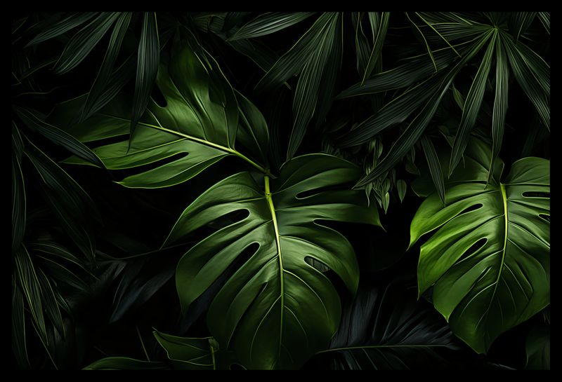 Plakat 45x30cm Zielony Szept zdjęcie 2
