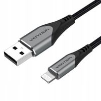 2 x Vention Szybki Kabel Przewód W Oplocie Usb Typu A Do Usb Typu C 1M 2,4A