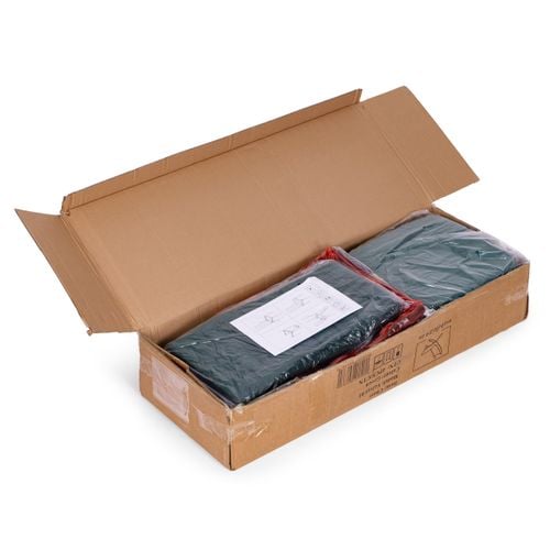 Krzesła z wyprofilowanym oparciem- VELVET NIEBIESKI - 4 sztuki na Arena.pl