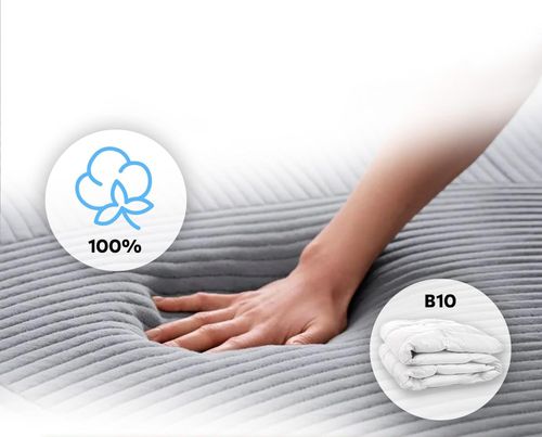 UŻYWANY System chłodzenia materaca Adamson B10 190x100 cm z bawełny na Arena.pl