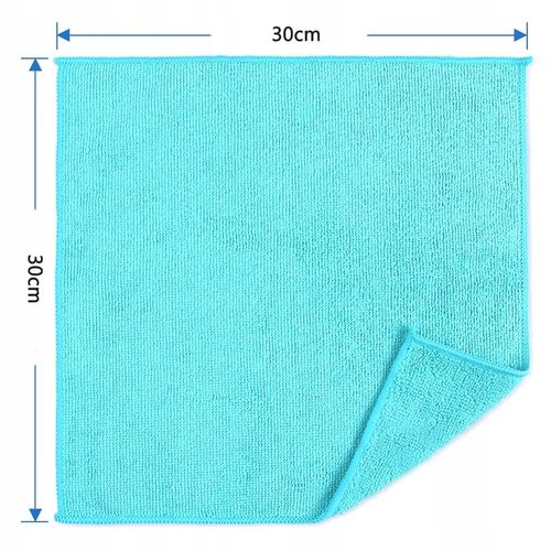 10x MIĘKKA CHŁONNA ŚCIERKA ŚCIERECZKA Z MIKROFIBRY 30x30cm na Arena.pl