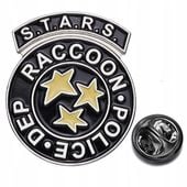 Przypinka Spinka S.T.A.R.S Raccoon Police City Resident Evil DEP Biohazard