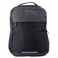 PLECAK BIZNESOWY Z USB CZARNY 16L