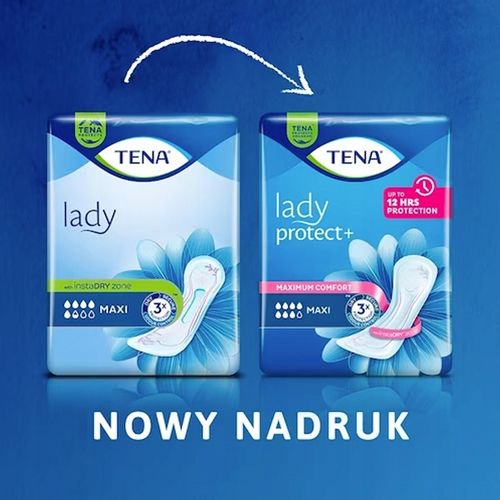 Podpaski urologiczne na nietrzymanie moczu TENA Lady Maxi wkładki na Arena.pl