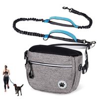 Torba Saszetka Na Pasek Ze Smyczą Jogging Pies