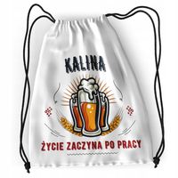 Plecak Dla Kaliny Sportowy Szkolny Worek Torba Z Nadrukiem Ze Zdjęciem