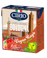 CIRIO Sos Bologna - Vegan Ragu' 340 g Tetra Pack
