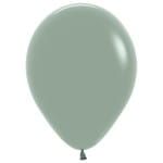Balony lateksowe pastelowe laurowy zielony, 30 cm 50 szt.