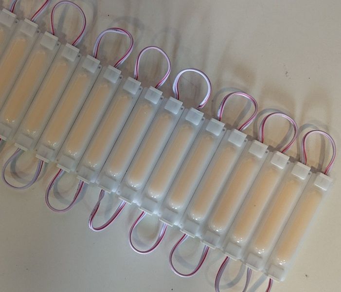 Moduł 9xdioda LED SMD5050 2w/12V biała ciepła zdjęcie 3