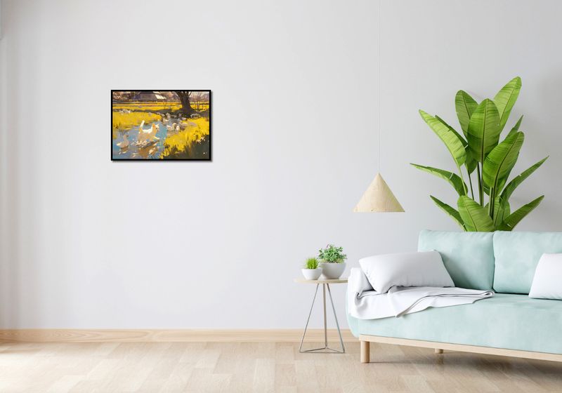Plakat 59,4x42cm Słońce na Wsi zdjęcie 4