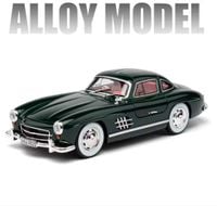 Metalowy Model Samochodu Mercedes-Benz 300SL Gullwing 1:24 Retro Prezent