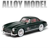 Metalowy Model Samochodu Mercedes-Benz 300SL Gullwing 1:24 Retro Prezent