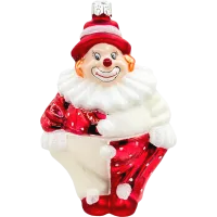 Bombka choinkowa szklana: Klaun