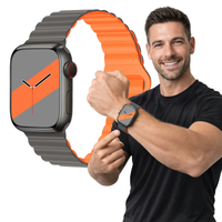 Pasek magnetyczny do Apple Watch 42mm 44mm 45mm 49mm bransoleta kolory