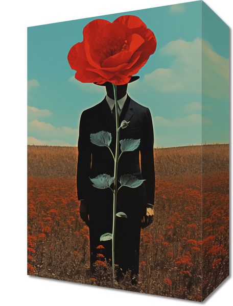 Obraz 20x30cm Obserwator zza Maku zdjęcie 1