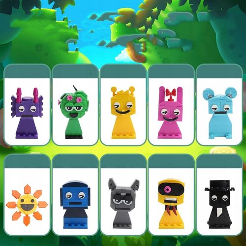 20Pcs Sprunki Game Building Blocks 5cm Incredibox zestaw konstrukcyjny na Arena.pl