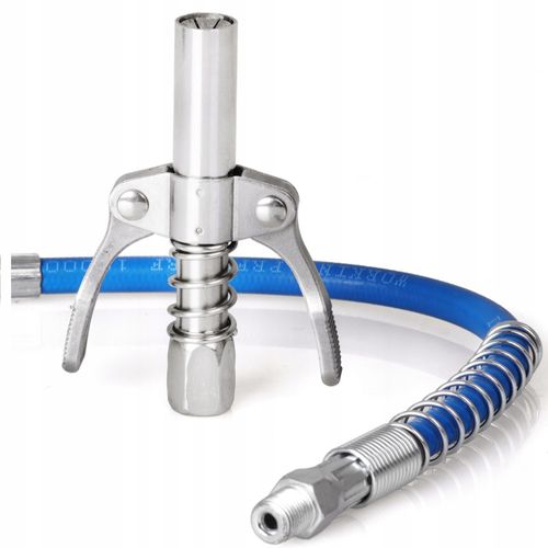 Końcówka smarownicy m10 do kalamitek samoblokująca wężyk 30 cm KD10871 na Arena.pl