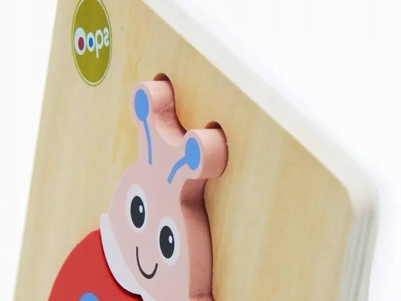 Oops Układanka Puzzle 3D Biedronka 12m+ zdjęcie 3