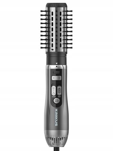 Suszarko Lokówka Szczotka do Włosów Obrotowa 4w1 Krexus Jonizacja Zestaw na Arena.pl