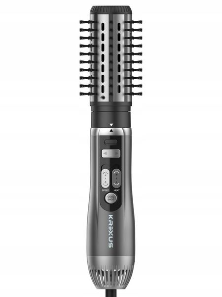 Suszarko Lokówka Szczotka do Włosów Obrotowa 4w1 Krexus Jonizacja Zestaw zdjęcie 8