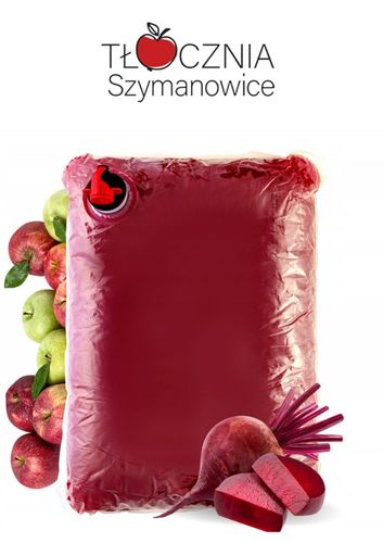 Sok z Jabłek i Buraków 100% Tłocznia Szymanowice 5l NFC Sok Jabłko Burak na Arena.pl