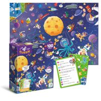 puzzle patrz i znajdź look and find„szalony kosmos” motoryka dzieci 300668