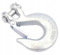 Hak do liny wyciągarki karabińczyk z szeklą zabezpieczeniem WCIĄGARKI 4,1T